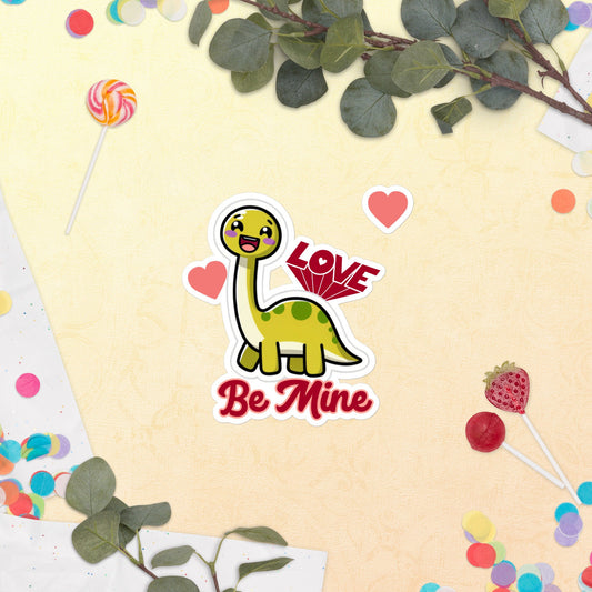 Brachiosaurus Dinosaur Sticker Dinosaur Valentines stickers gifts for kidsBubble-free stickers