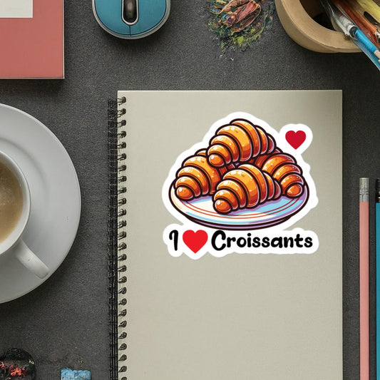 Sticker Baking Croissants Stickers Pastry Chef Stickers Gifts Baker Stickers Croissants