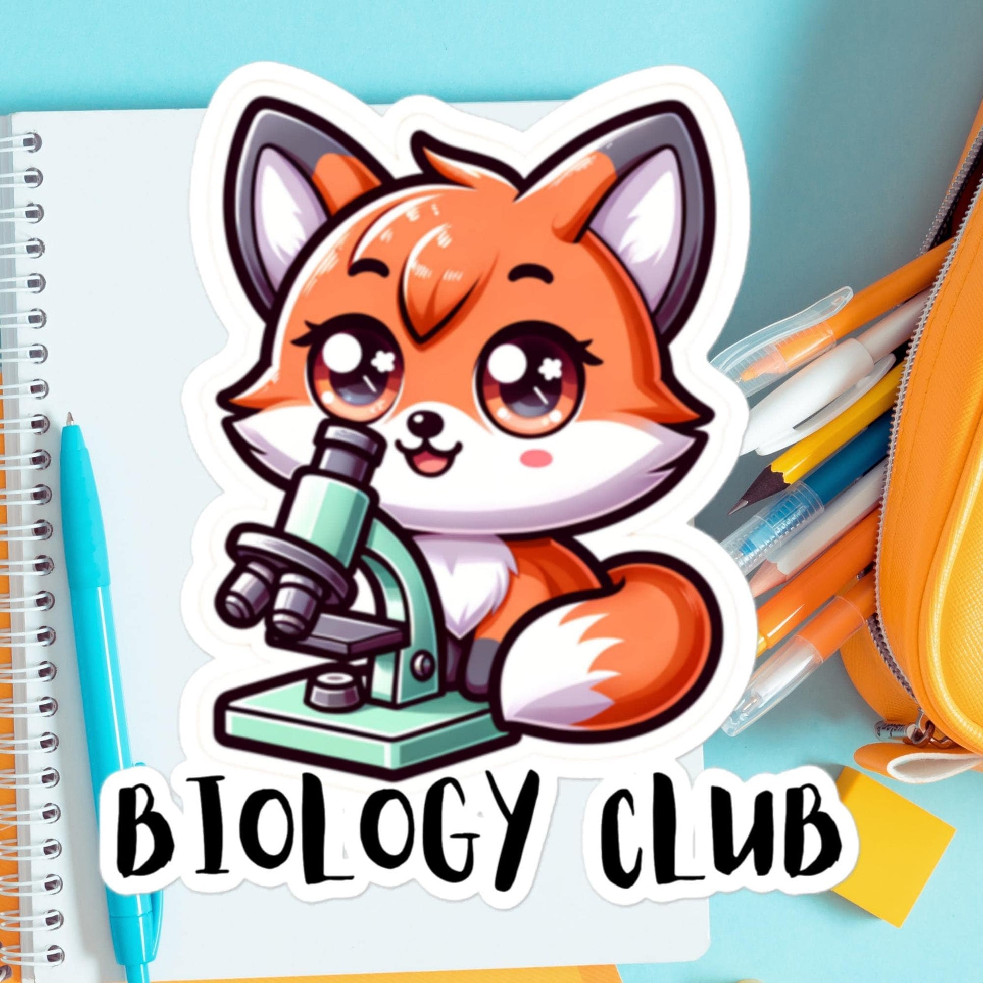 Stickers Biology Club Stickers School Pride Clubs Science Biology Stickers Clubs School Gift Stickers