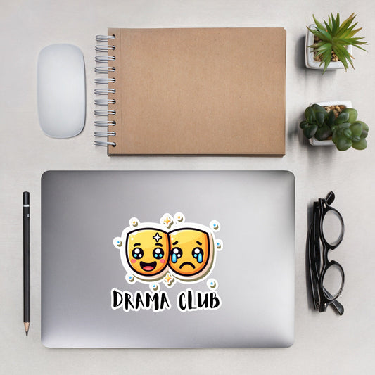 stickers drama club school theater stickers theater club drama masks stickers drama stickers