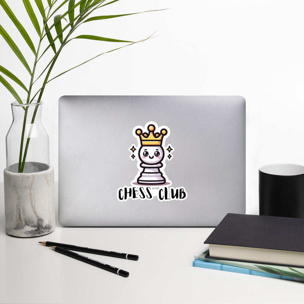 Sticker Chess Club Sticker School Chess Pride Humor Stickers Gifts Chess Club Stickers