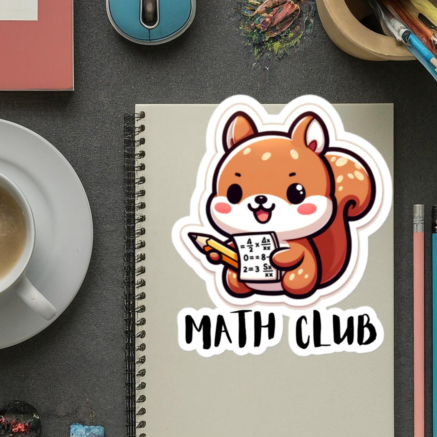 Stickers Math Club School Clubs Sticker Math Gifts Teacher Student Stickers Math Club