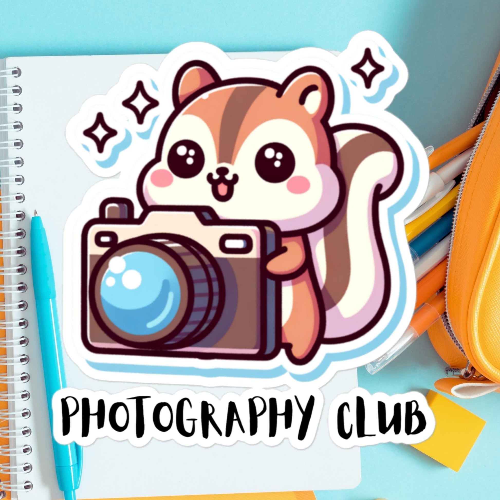 Stickers School Clubs Photography Stickers Clubs Pride School Photography stickers Teacher Gifts Sticker Student Clubs