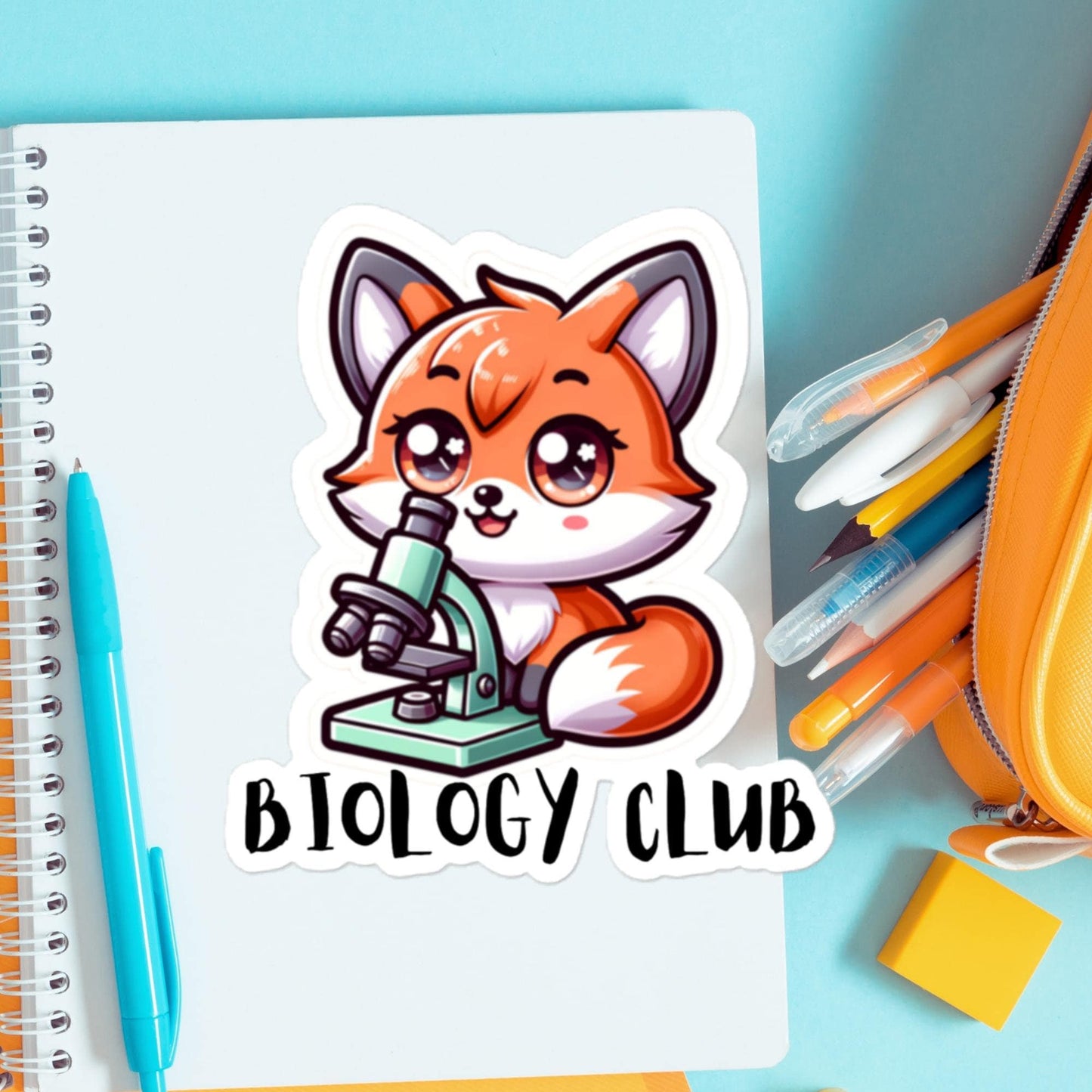 Stickers Biology Club Stickers School Pride Clubs Science Biology Stickers Clubs School Gift Stickers