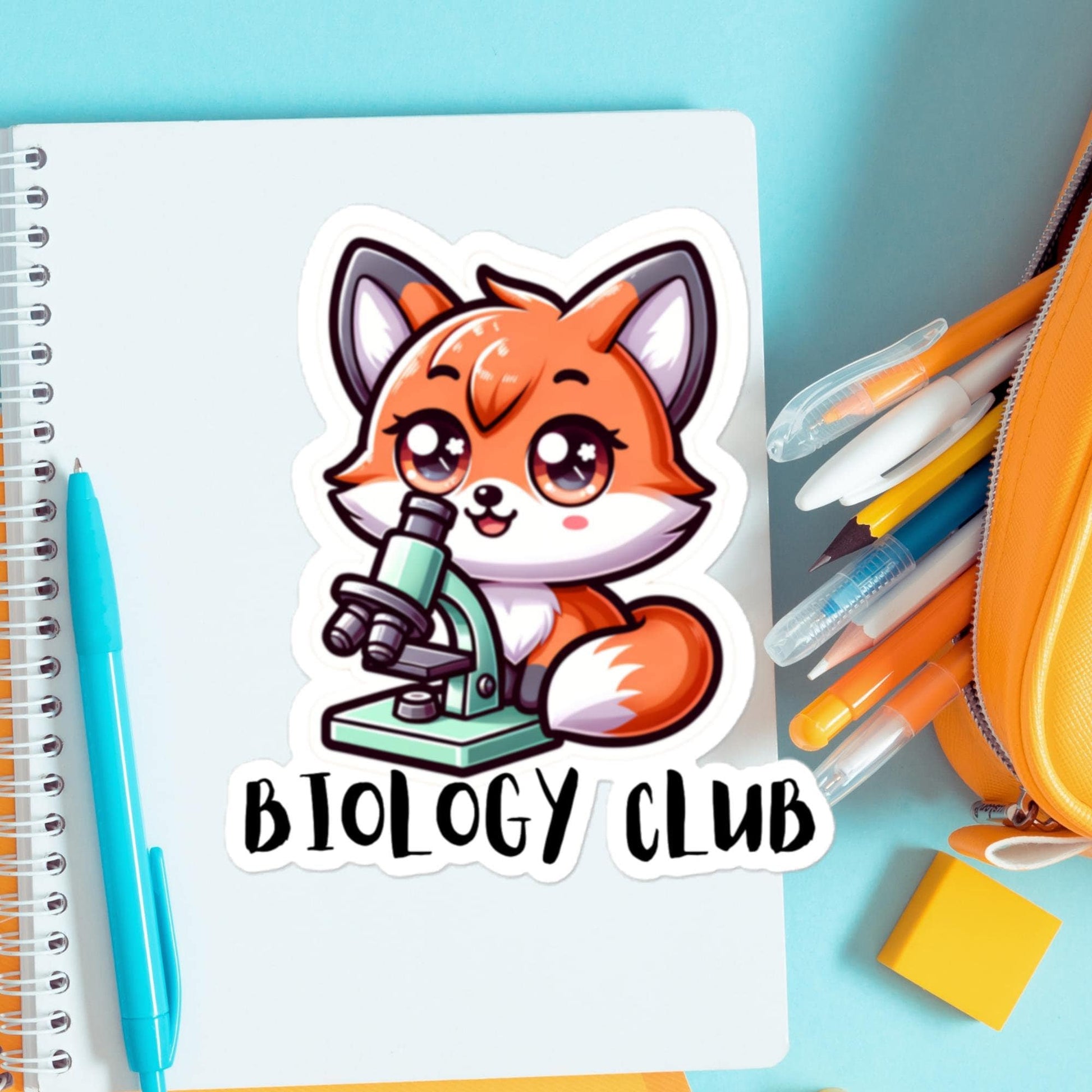 Stickers Biology Club Stickers School Pride Clubs Science Biology Stickers Clubs School Gift Stickers