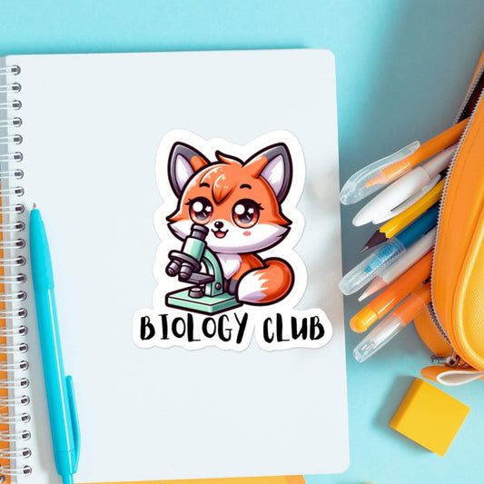 Stickers Biology Club Stickers School Pride Clubs Science Biology Stickers Clubs School Gift Stickers